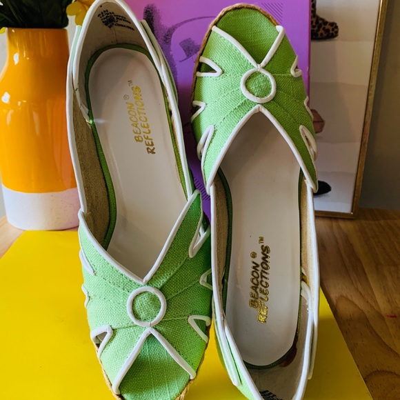 Beautiful Beacon  Reflections Wedge Shoes - Picture 3 of 11